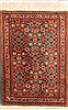 Tabriz Green Square Hand Knotted 19 X 25  Area Rug 253-26183 Thumb 0