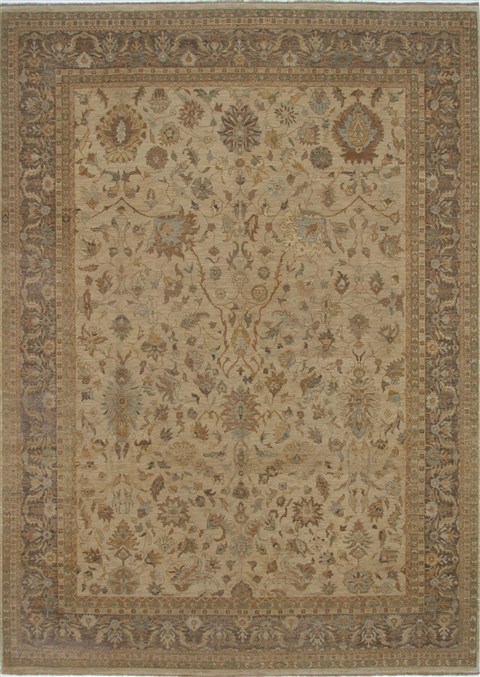 Kashmar Beige Flat Woven 92 X 126 Area Rug 250-26184 Image 0