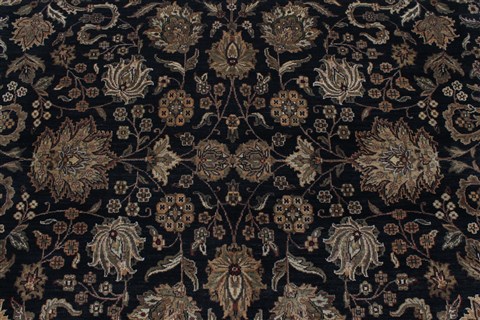 Kashan Beige Hand Knotted 90 X 1111 Area Rug 250-26187 Image 3