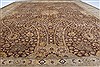 Tabriz Beige Hand Knotted 90 X 120  Area Rug 250-26188 Thumb 3