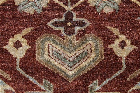 Kashmar Beige Hand Knotted 90 X 1110 Area Rug 250-26190 Image 7