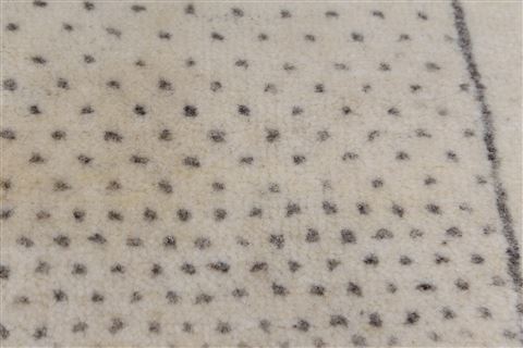 Gabbeh Grey Runner Hand Knotted 27 X 60 Area Rug 250-26191 Image 11