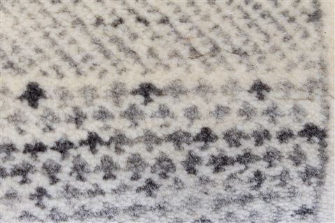 Gabbeh Grey Runner Hand Knotted 27 X 60 Area Rug 250-26191 Image 12