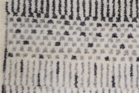 Gabbeh Grey Runner Hand Knotted 27 X 60 Area Rug 250-26191 Image 9