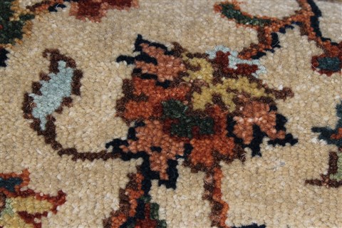 Serapi Beige Runner Hand Knotted 27 X 59 Area Rug 250-26192 Image 8