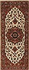Serapi White Runner Hand Knotted 26 X 511  Area Rug 250-26193 Thumb 0