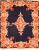 Kerman Orange Hand Knotted 21 X 27  Area Rug 100-26200 Thumb 0