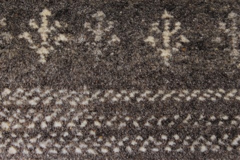 Modern Beige Runner Hand Knotted 26 X 61 Area Rug 250-26201 Image 7