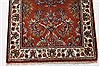 Sarouk Beige Runner Hand Knotted 24 X 60  Area Rug 250-26202 Thumb 4