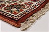 Sarouk Beige Runner Hand Knotted 24 X 60  Area Rug 250-26202 Thumb 5