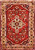 Mehravan Red Hand Knotted 21 X 211  Area Rug 253-26203 Thumb 0