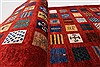 Gabbeh Multicolor Runner Hand Knotted 29 X 64  Area Rug 250-26204 Thumb 12