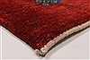 Gabbeh Multicolor Runner Hand Knotted 29 X 64  Area Rug 250-26204 Thumb 7