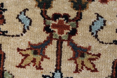 Serapi Beige Runner Hand Knotted 25 X 60 Area Rug 250-26206 Image 11