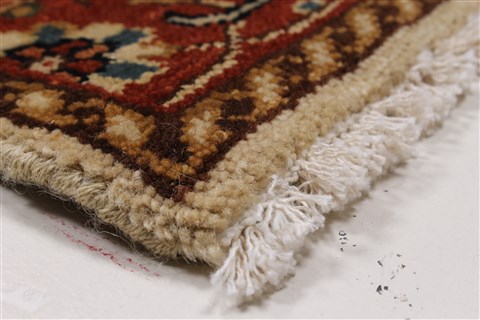 Serapi Beige Runner Hand Knotted 25 X 60 Area Rug 250-26206 Image 8