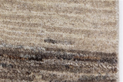 Gabbeh Grey Runner Hand Knotted 25 X 66 Area Rug 250-26208 Image 10