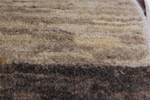 Gabbeh Grey Runner Hand Knotted 25 X 66 Area Rug 250-26208 Image 1