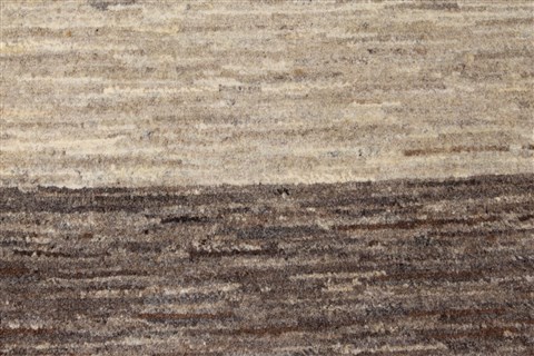 Gabbeh Grey Runner Hand Knotted 25 X 66 Area Rug 250-26208 Image 6