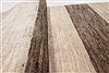 Gabbeh Grey Runner Hand Knotted 25 X 66  Area Rug 250-26208 Thumb 2