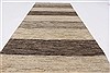 Gabbeh Grey Runner Hand Knotted 25 X 66 Area Rug 250-26208 Thumb 4