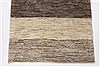 Gabbeh Grey Runner Hand Knotted 25 X 66  Area Rug 250-26208 Thumb 7