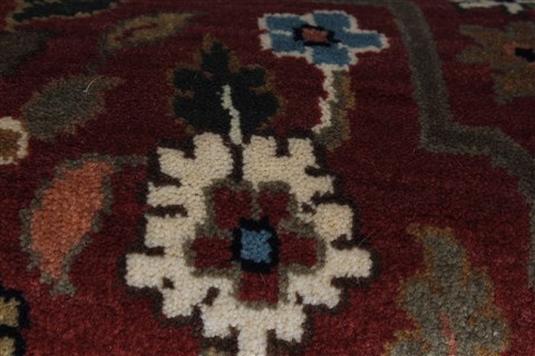 Semnan Beige Runner Hand Knotted 27 X 510 Area Rug 250-26209 Image 10