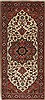 Serapi White Runner Hand Knotted 28 X 510  Area Rug 250-26210 Thumb 0