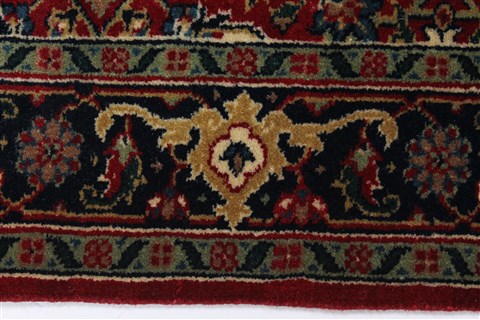 Herati Beige Runner Hand Knotted 26 X 59 Area Rug 250-26211 Image 3