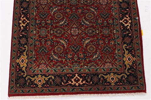 Herati Beige Runner Hand Knotted 26 X 59 Area Rug 250-26211 Image 5
