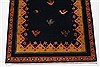 Gabbeh Multicolor Runner Hand Knotted 27 X 510  Area Rug 250-26213 Thumb 5