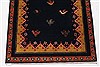 Gabbeh Multicolor Runner Hand Knotted 27 X 510 Area Rug 250-26213 Thumb 5