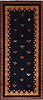 Gabbeh Multicolor Runner Hand Knotted 27 X 510  Area Rug 250-26213 Thumb 0