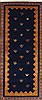 Gabbeh Multicolor Runner Hand Knotted 26 X 510  Area Rug 250-26215 Thumb 0