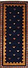 Gabbeh Multicolor Runner Hand Knotted 26 X 510 Area Rug 250-26215 Thumb 0