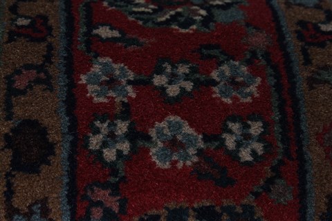 Tabriz Red Runner Hand Knotted 28 X 60 Area Rug 250-26216 Image 8