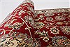 Isfahan Red Runner Hand Knotted 26 X 511  Area Rug 250-26217 Thumb 1