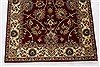 Isfahan Red Runner Hand Knotted 26 X 511  Area Rug 250-26217 Thumb 6