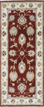 Ziegler Beige Runner Hand Knotted 2'7" X 6'1"  Area Rug 250-26218