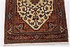 Serapi Beige Runner Hand Knotted 27 X 61 Area Rug 250-26219 Thumb 4