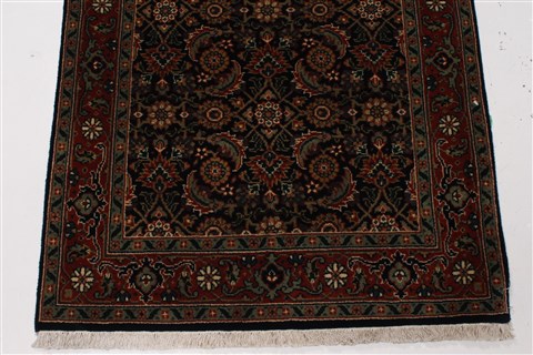 Herati Beige Runner Hand Knotted 26 X 511 Area Rug 250-26222 Image 3