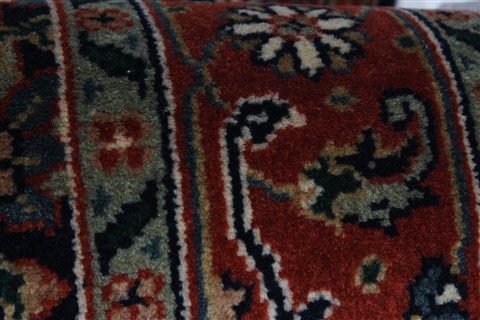 Herati Beige Runner Hand Knotted 26 X 511 Area Rug 250-26222 Image 6