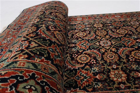 Herati Beige Runner Hand Knotted 26 X 511 Area Rug 250-26222 Image 7