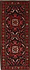 Heriz Black Hand Knotted 27 X 61  Area Rug 250-26226 Thumb 0