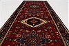 Karajeh Blue Runner Hand Knotted 26 X 63  Area Rug 250-26228 Thumb 3