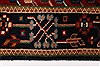 Karajeh Blue Runner Hand Knotted 26 X 63 Area Rug 250-26228 Thumb 4