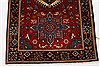 Karajeh Blue Runner Hand Knotted 26 X 63  Area Rug 250-26228 Thumb 6