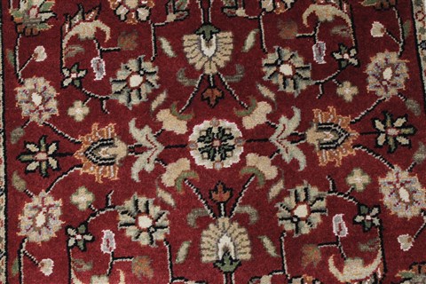 Kashmar Beige Runner Hand Knotted 27 X 61 Area Rug 250-26230 Image 4