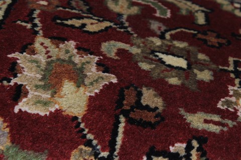 Kashmar Beige Runner Hand Knotted 27 X 61 Area Rug 250-26230 Image 7
