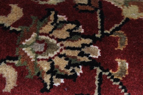 Kashmar Beige Runner Hand Knotted 27 X 61 Area Rug 250-26230 Image 8