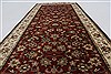 Kashmar Beige Runner Hand Knotted 27 X 61  Area Rug 250-26230 Thumb 2